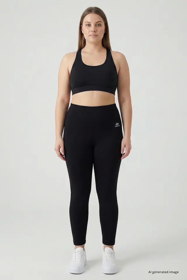TOMMY Women's Polyester Elastane Leggings