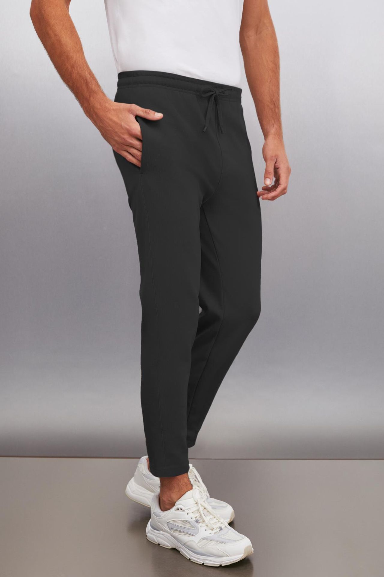GRIMELANGE Düz Paça Büzgülü Pantolon 3