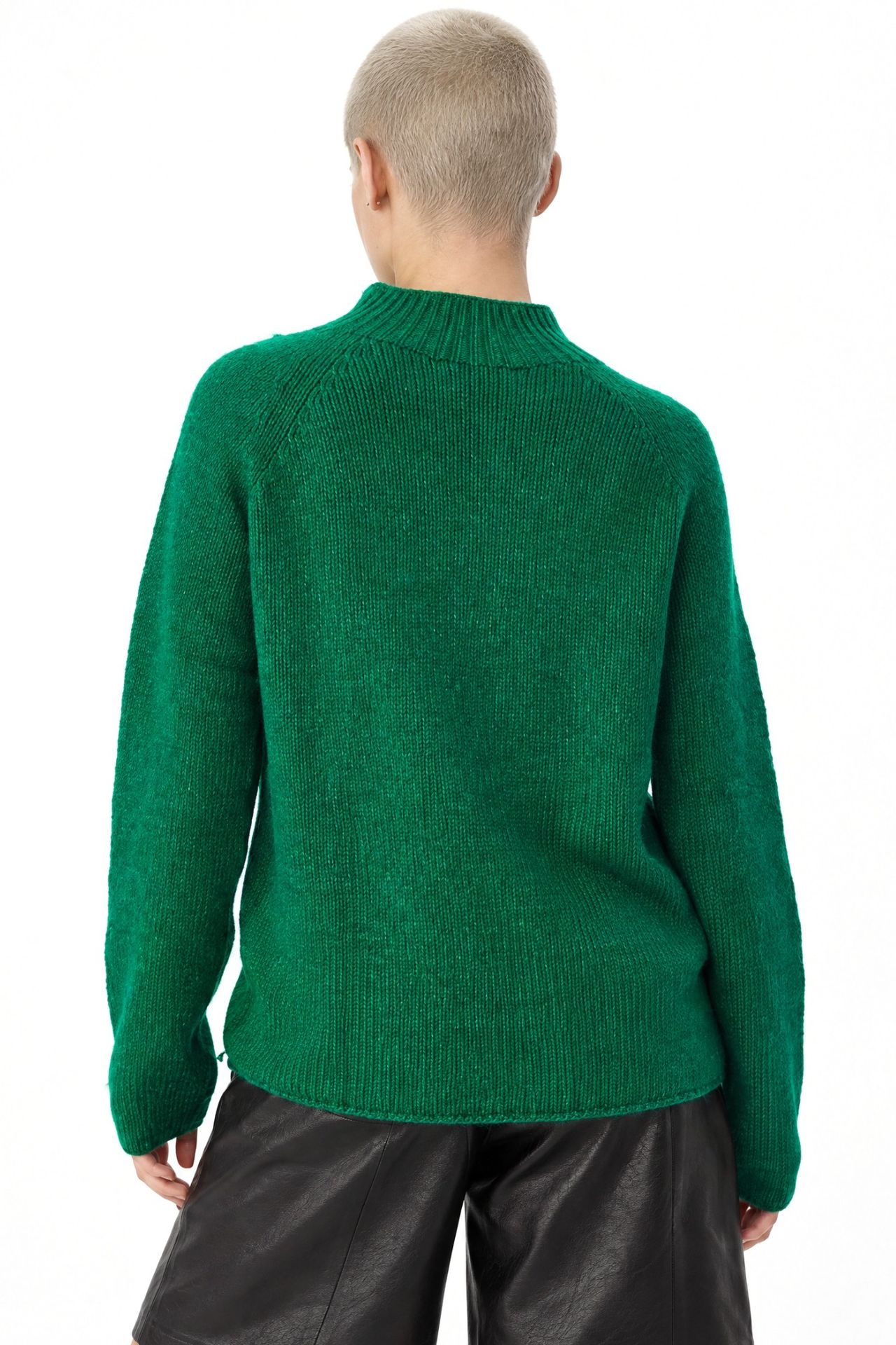 Mixray Knit Half Turtleneck Sweater 3