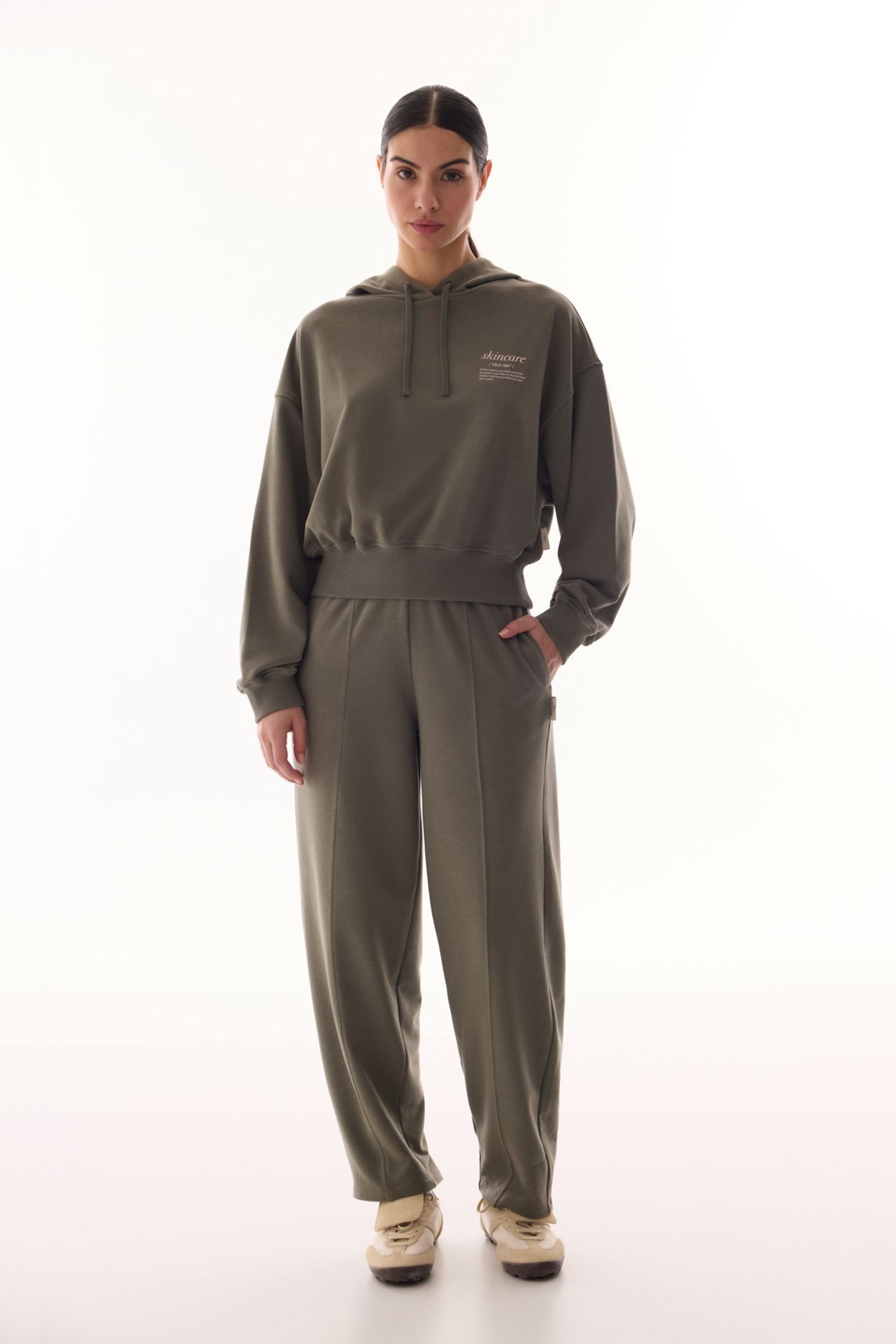 PENTI Hooded Crop Sweatshirt 2