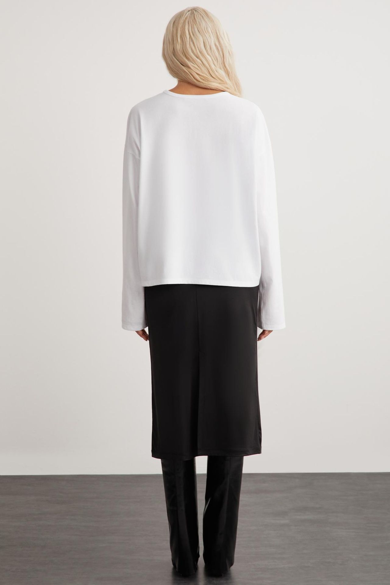 GRIMELANGE Oversized Crew Neck T-Shirt 6