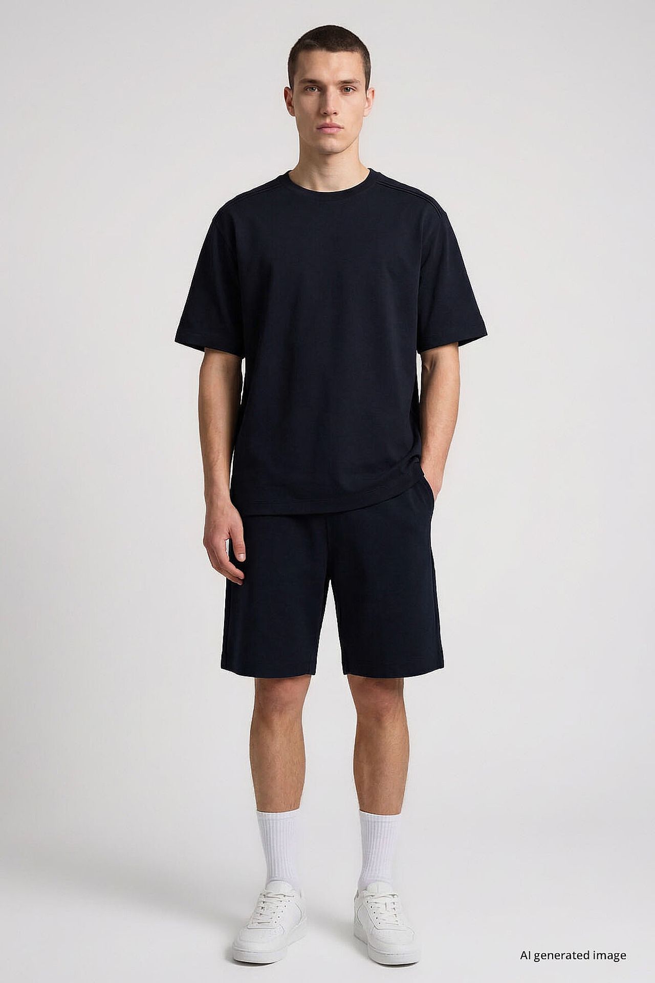 TOMMY Men's Oversized Short Active Set 1