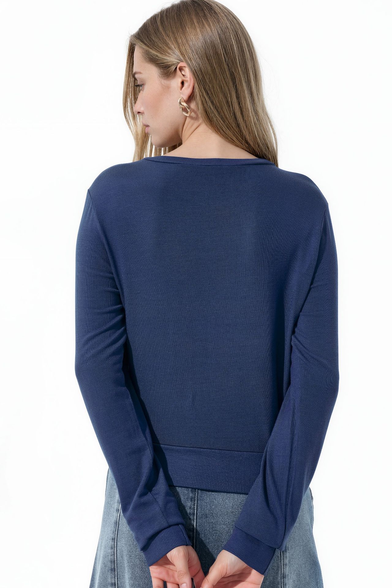 BUSEM Women's Viscose Blend Cardigan 4
