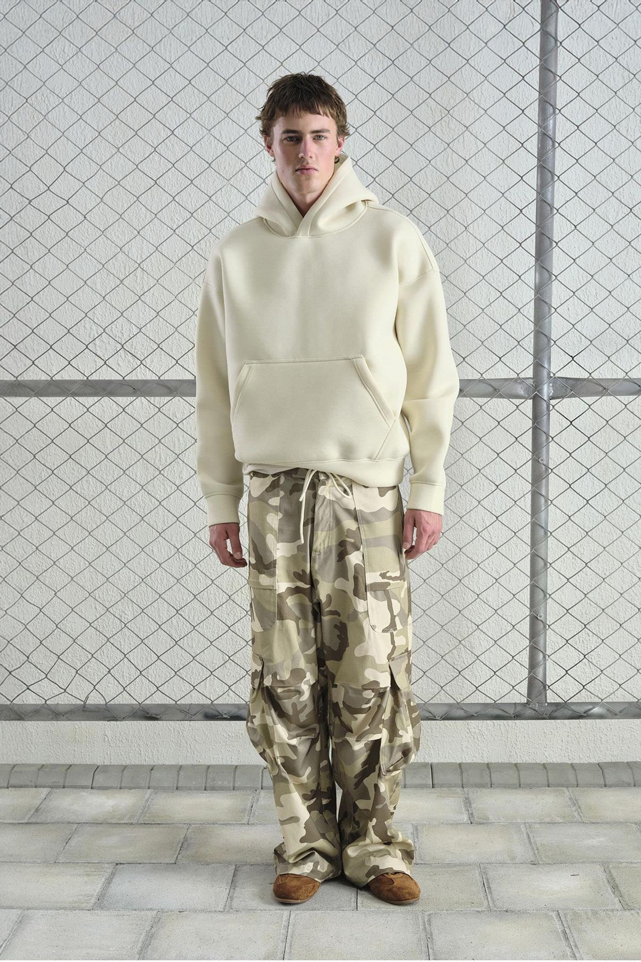 GIESTO Men's Oversized Scuba Hoodie 1