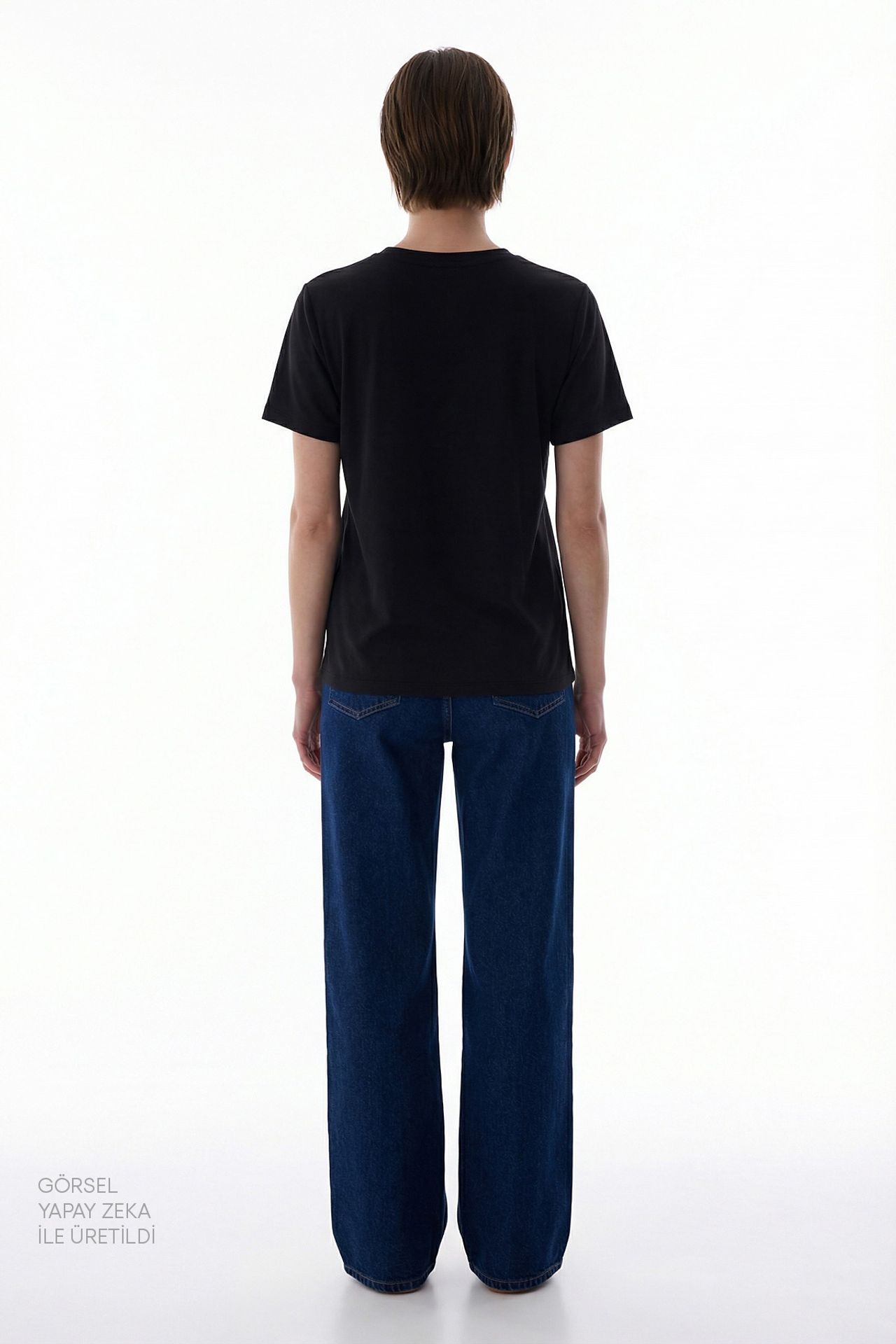 PENTI Women's Modal T-Shirt Crew Neck 6