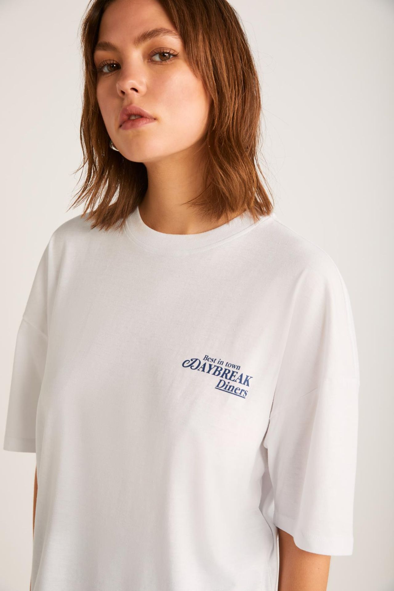 GRIMELANGE Oversized Crew Neck T-Shirt 4