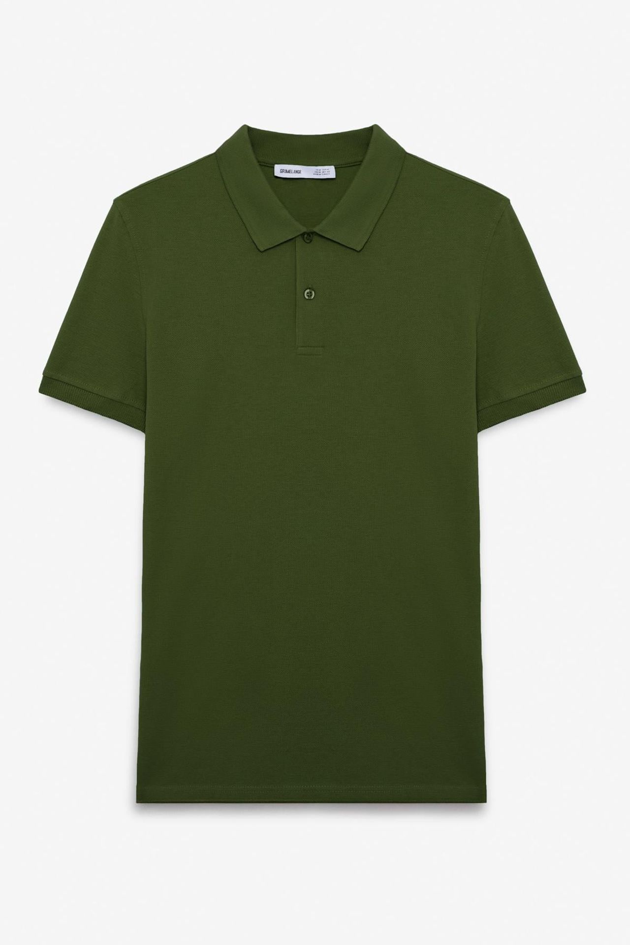 GRIMELANGE Polo Yaka Düğmeli Tişört 1