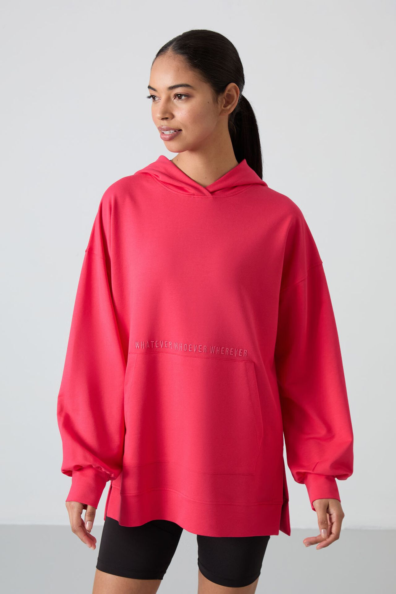 TOMMY Oversized Printed Hooded Sweatshirt 5