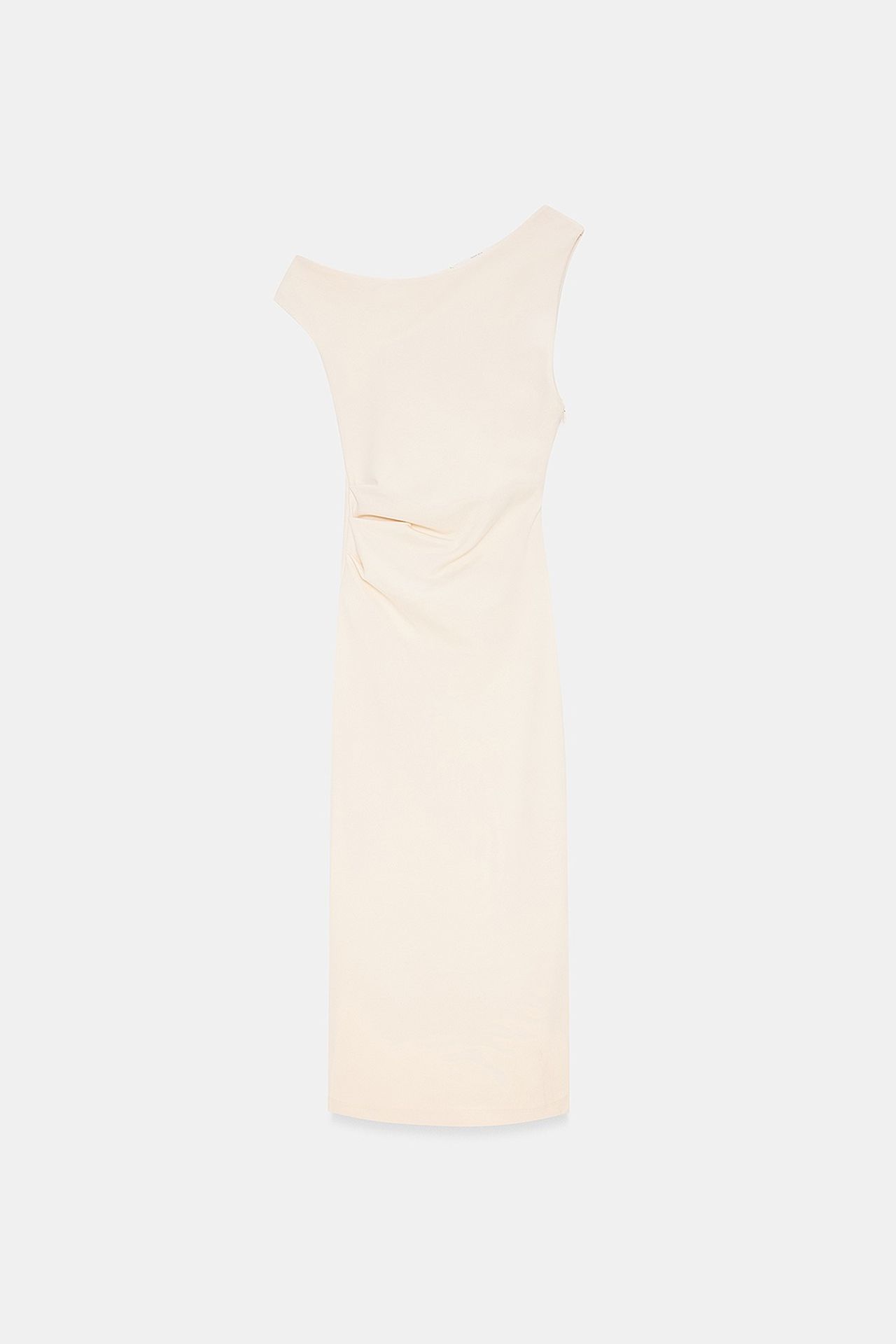 DILVIN Kolsuz Bodycon Midi Elbise 5