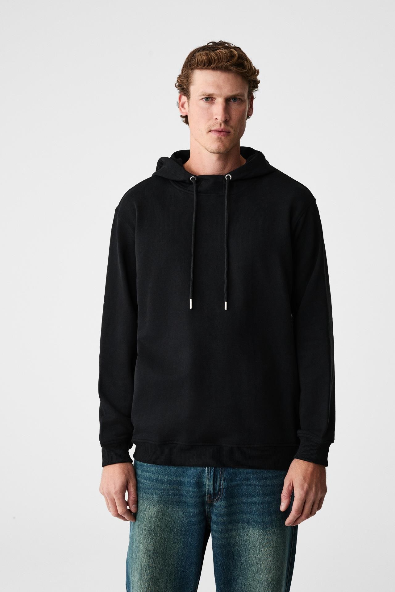 GRIMELANGE Kapüşonlu Cepli Oversize Sweatshirt 4