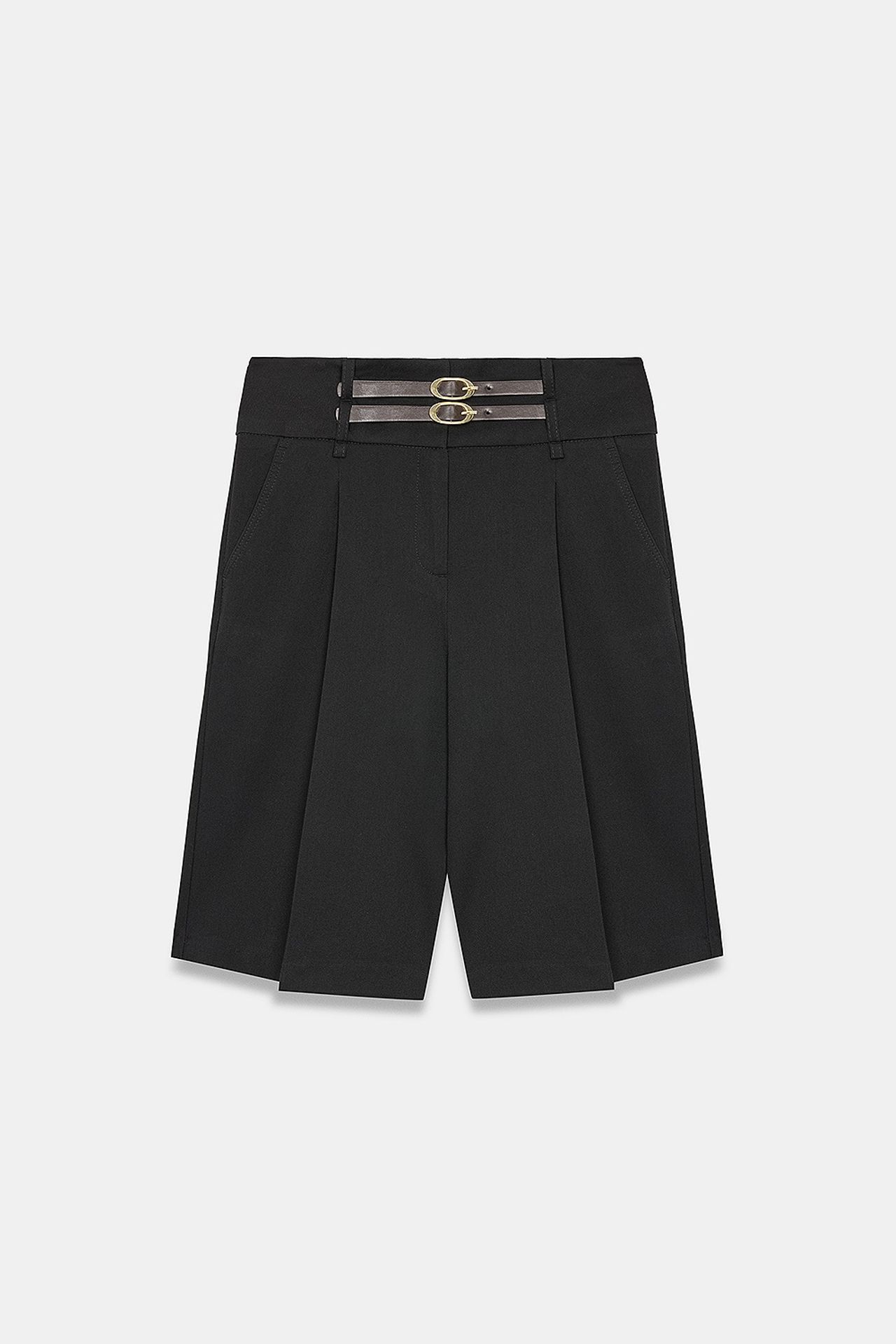 DILVIN Women's Tailored Pull-On Shorts