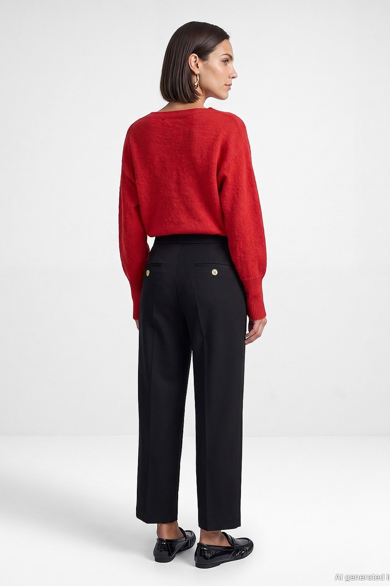 DILVIN Women's Straight Leg Pants 4