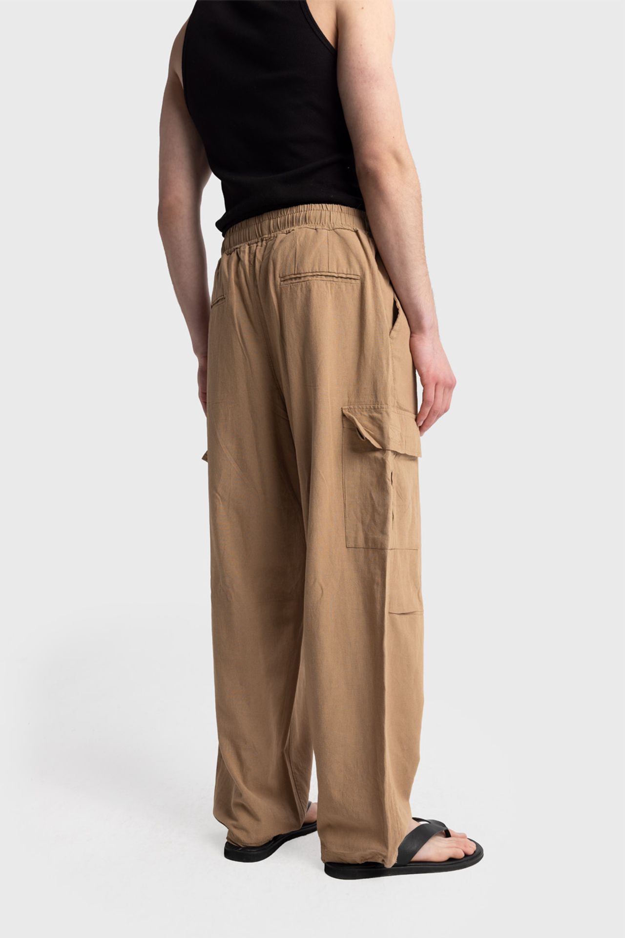 GIESTO Men's Cotton Knit Pants 4