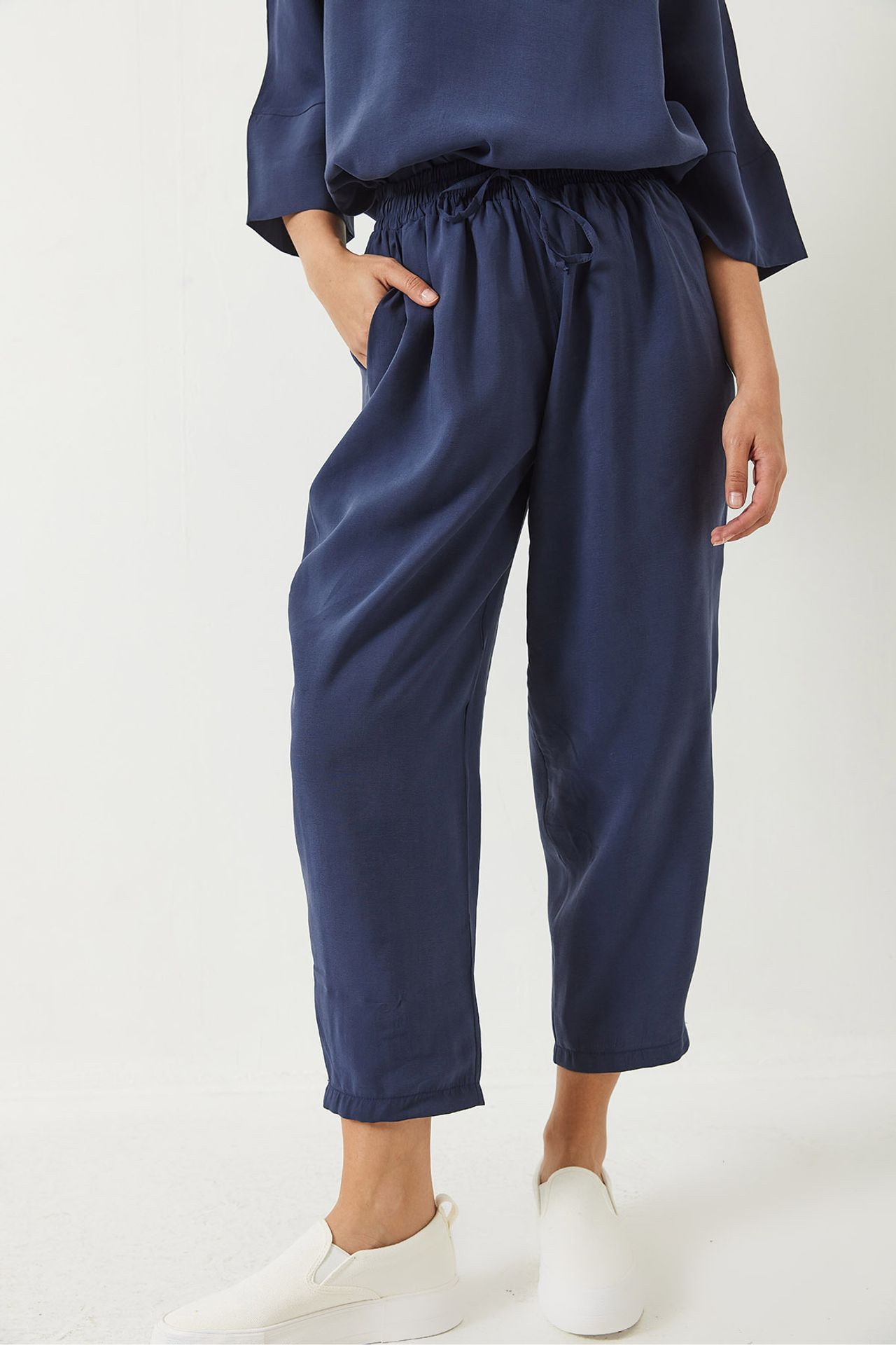 LUCCI Oversized Boat Neck Two-Piece Co-ord Set 5