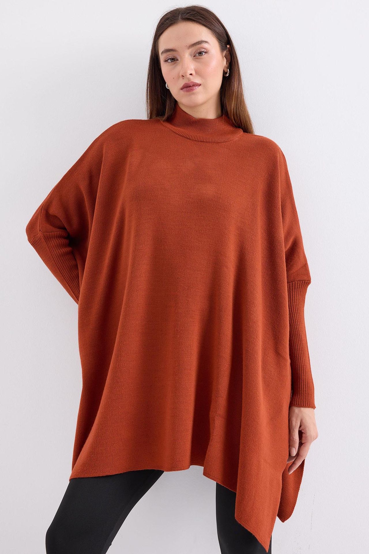 BDART Oversized Acrylic Crew Neck Jumper 1
