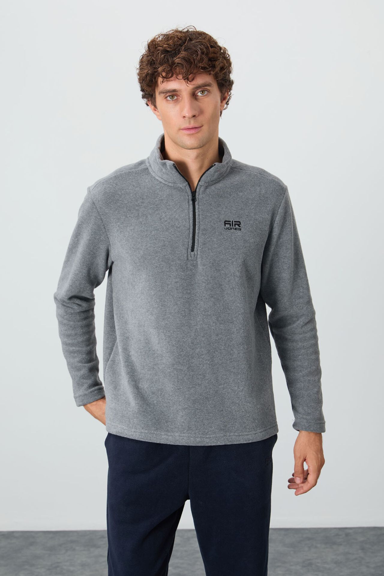 TOMMY Men's Plush Half-Zip Sweatshirt 1