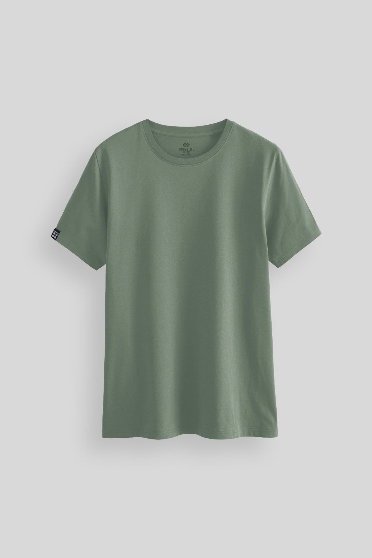TOMMY Men's Cotton Elastane Crew Neck T-Shirt 1