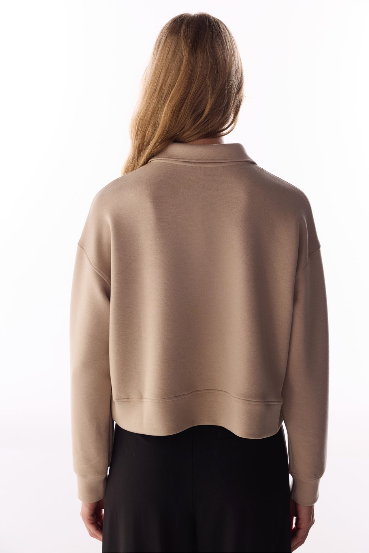 PENTI Silky Touch Laced Long Sleeve Sweatshirt 5