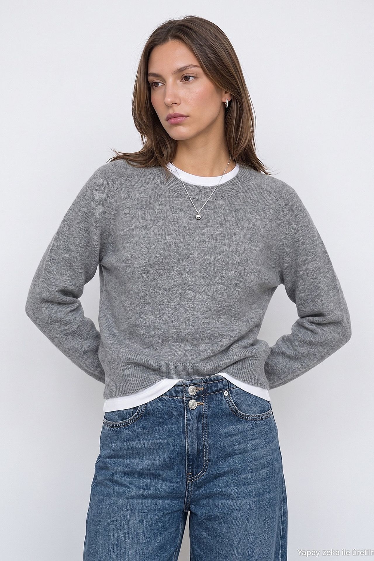DILVIN Women's Knit Sweater 4