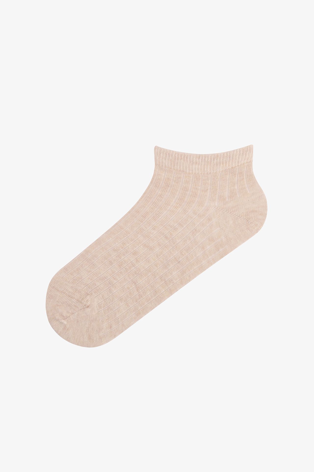 PENTI Earth Ribbed 2-Pack No-Show Socks 6