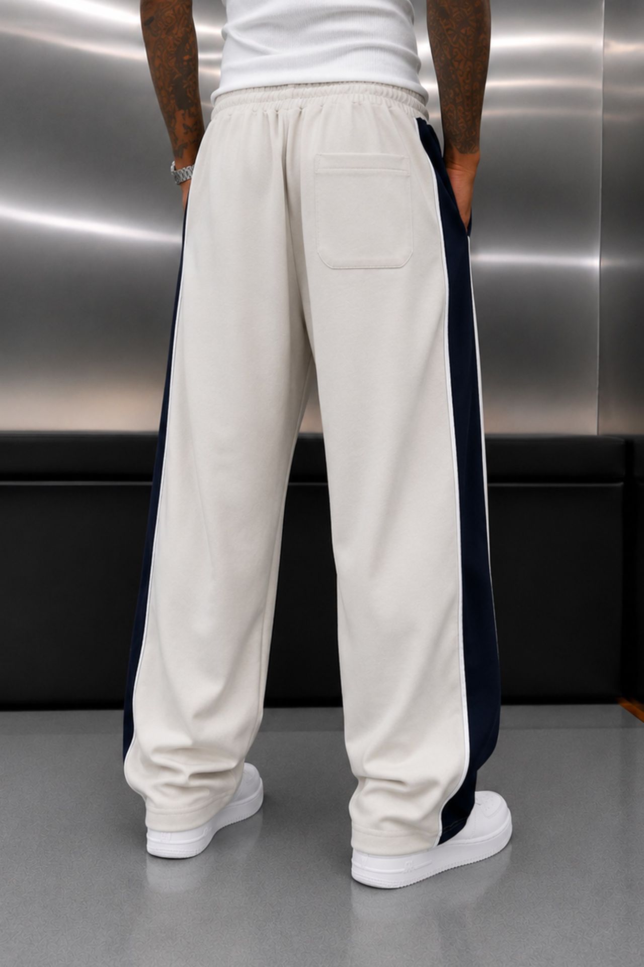NOMARC Bol Geniş Paça Bağcıklı Jogger 4