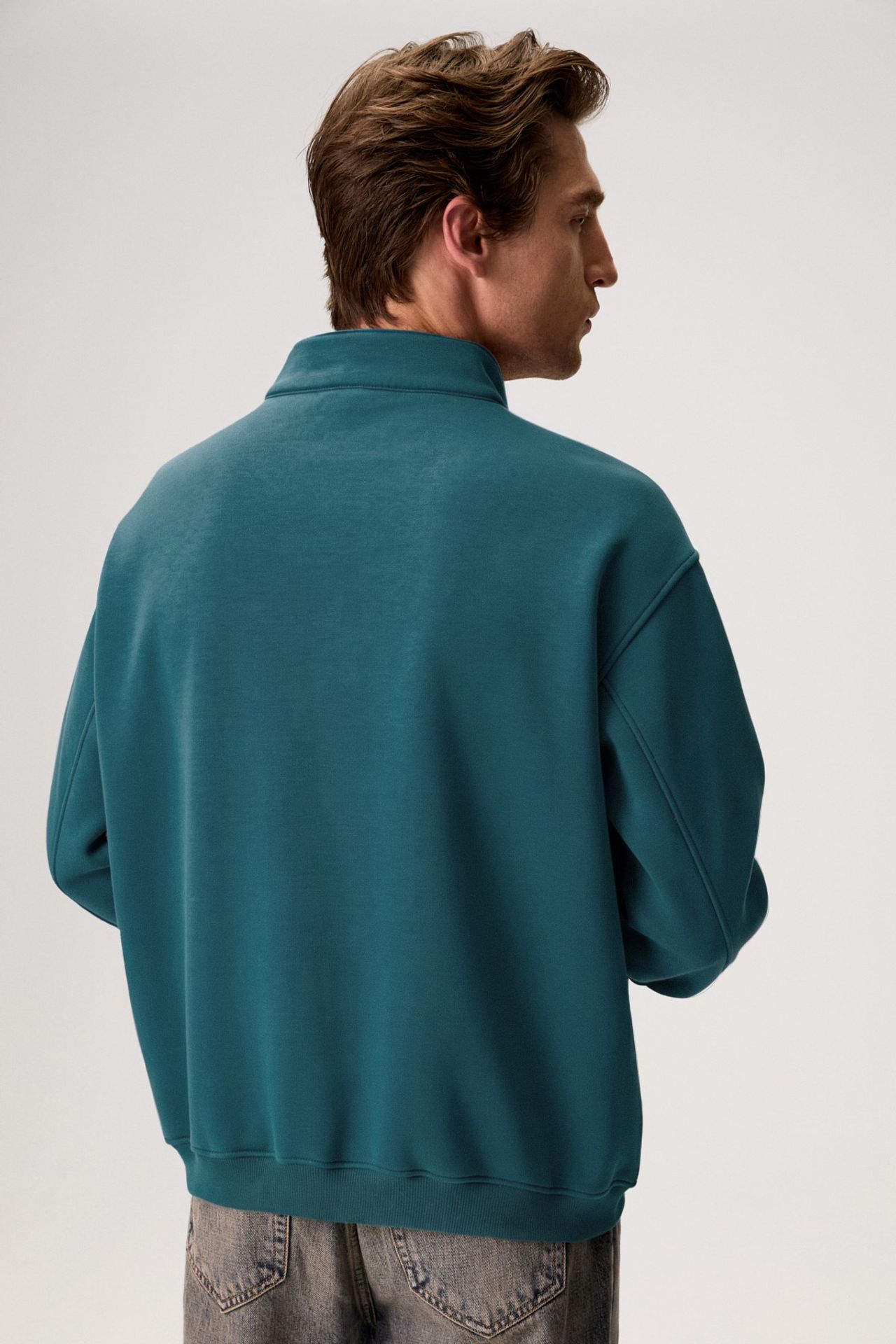 GRIMELANGE Long Sleeve Crew Neck Sweatshirt 3