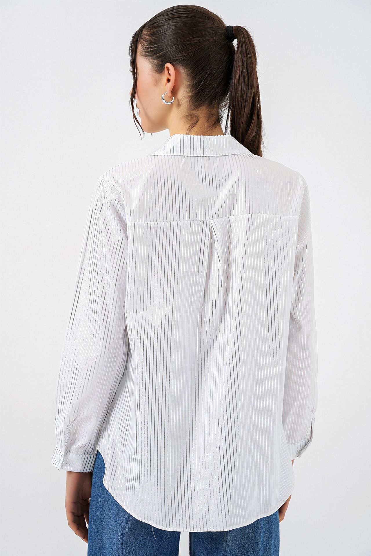 BDART Oversized Abstract Print Button-Front Shirt 6