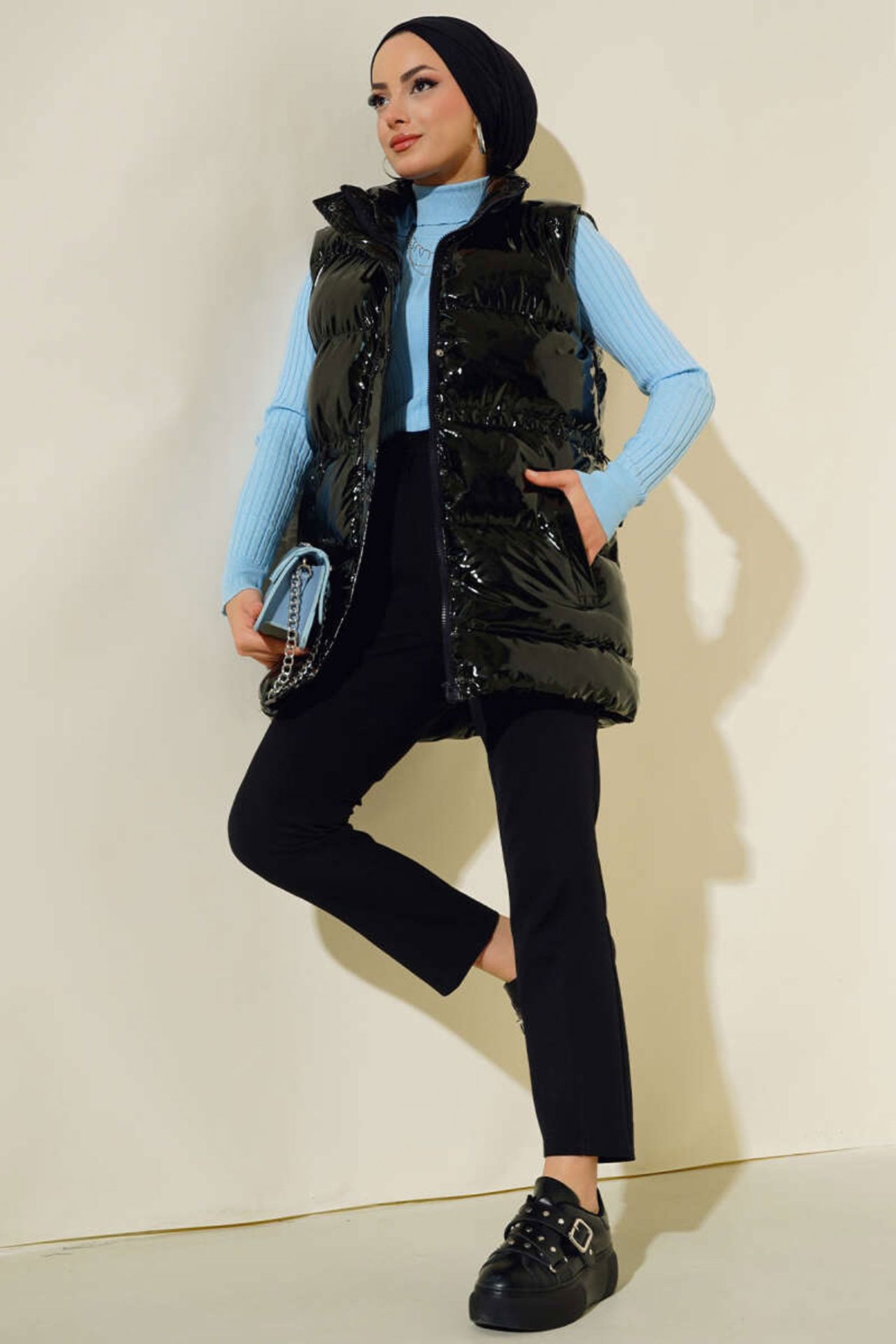 BDART Shiny Puffer Vest 2