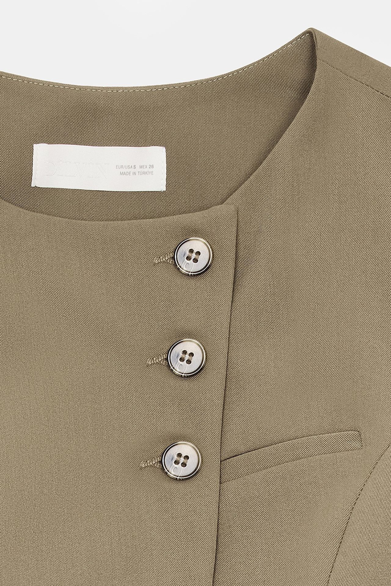 DILVIN Fitted Tailored Waistcoat 7