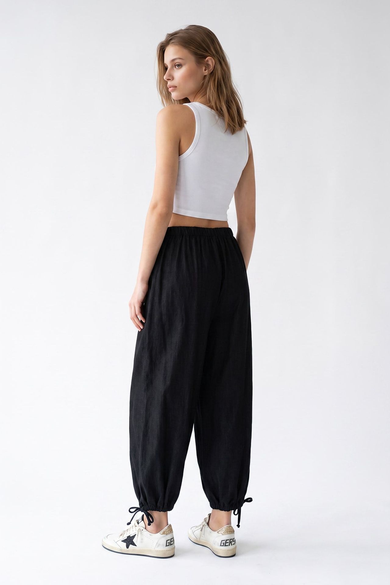 MIXRAY Tencel Düz Paça Pantolon 6