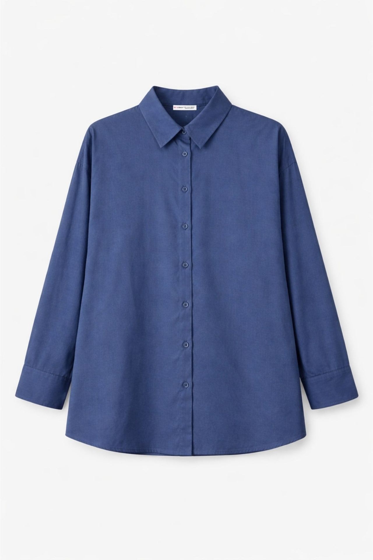 Mixray Long Sleeve Cotton Shirt 1