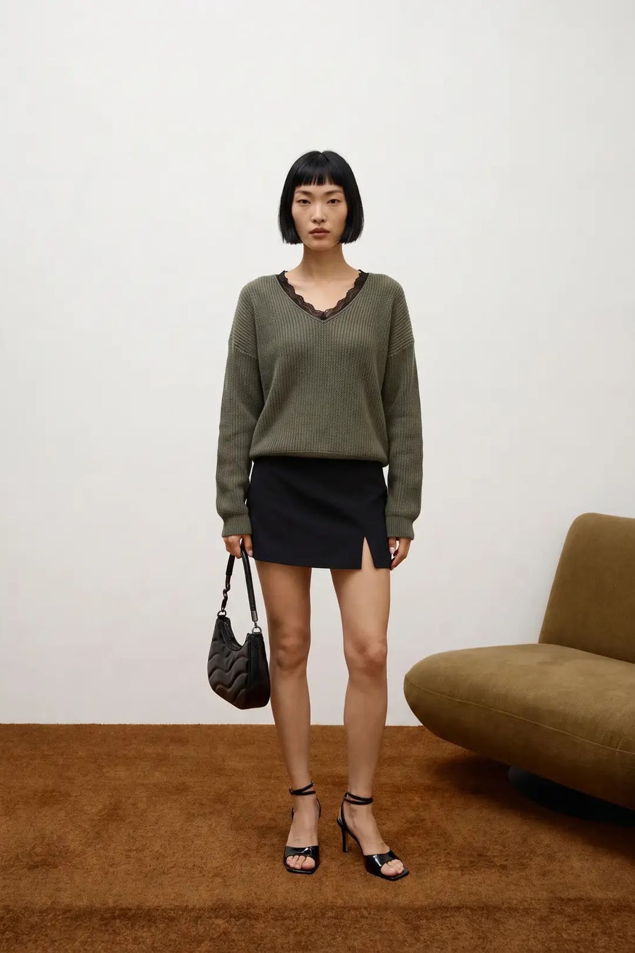 MY FASHION Regular Kalıp Örgü Kazak 1
