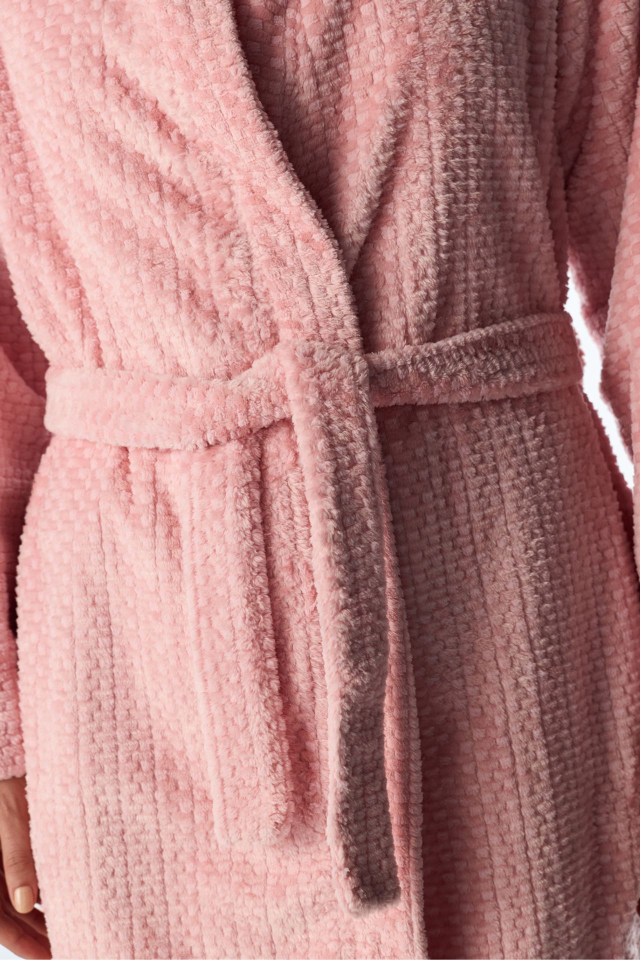 PENTI Countryside Fluffy Long Sleeve Robe 4