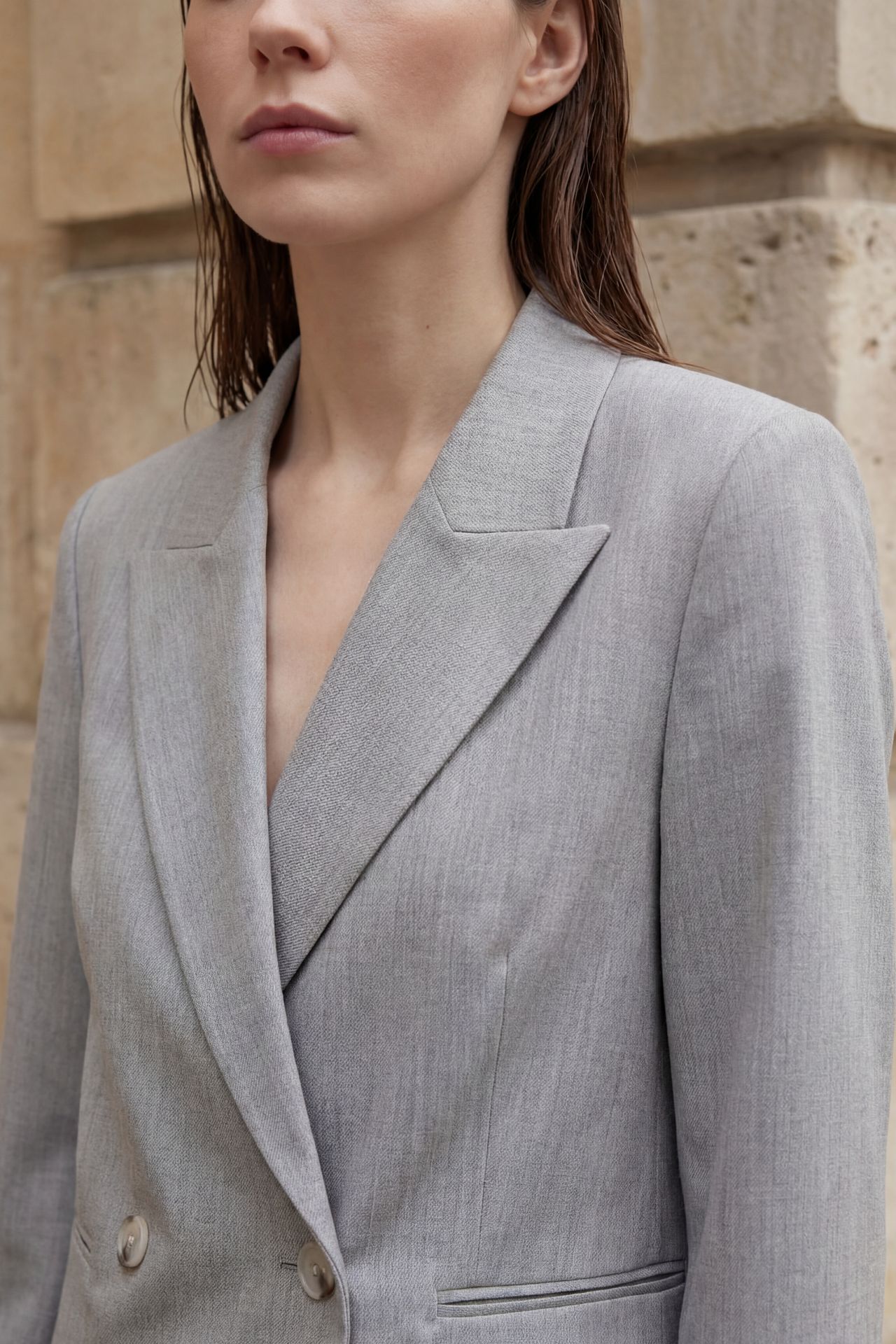 MY FASHION Classic Buttoned Blazer 4