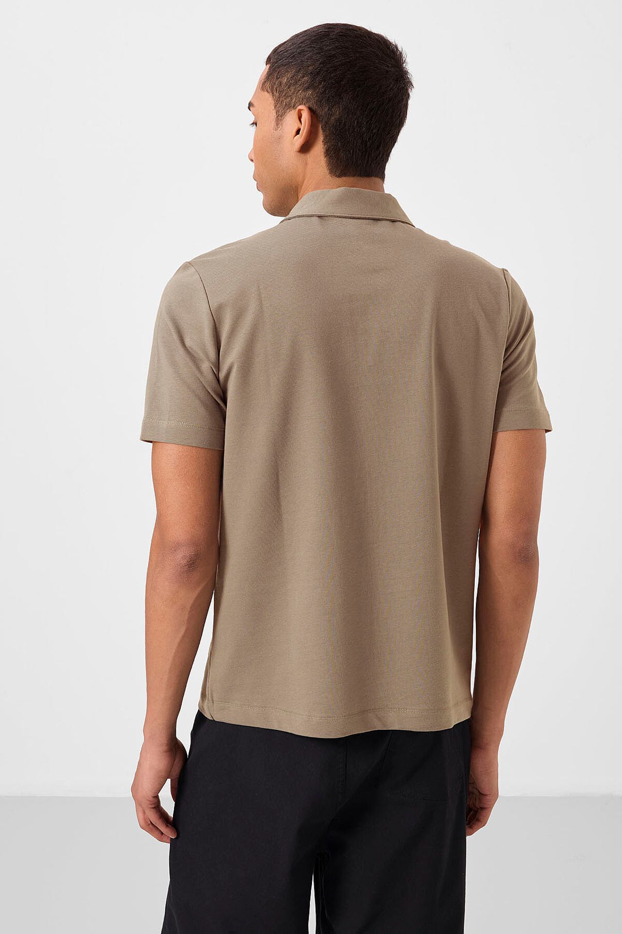 TOMMY Men's Cotton Elastane Polo T-Shirt 6