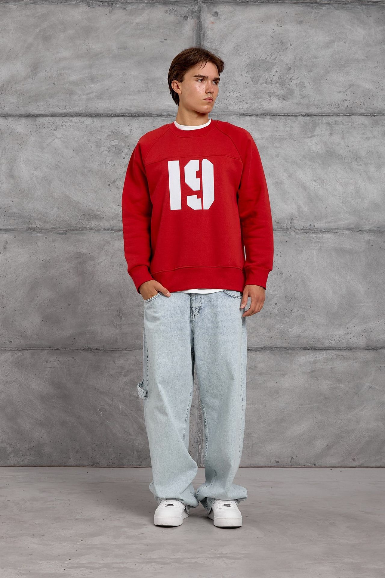 NOMARC Regular Kalıp Bisiklet Yaka Sweatshirt 2