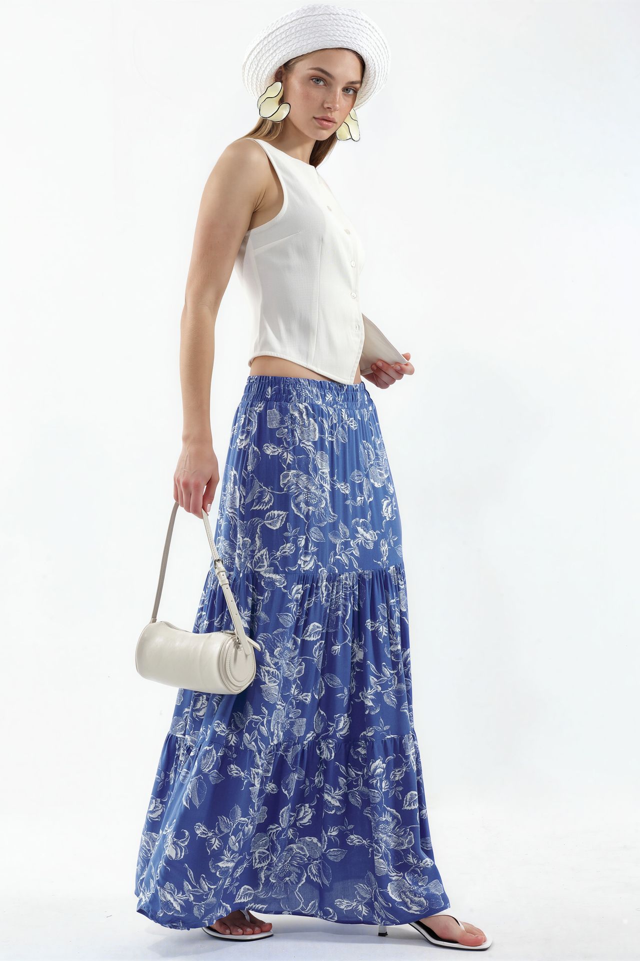 BDART Maxi Patterned Relaxed Fit Skirt 2