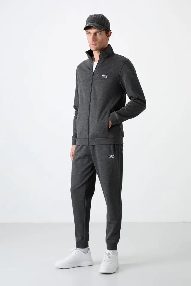 TOMMY Men's Fleece Sweatshirt And Pants Set