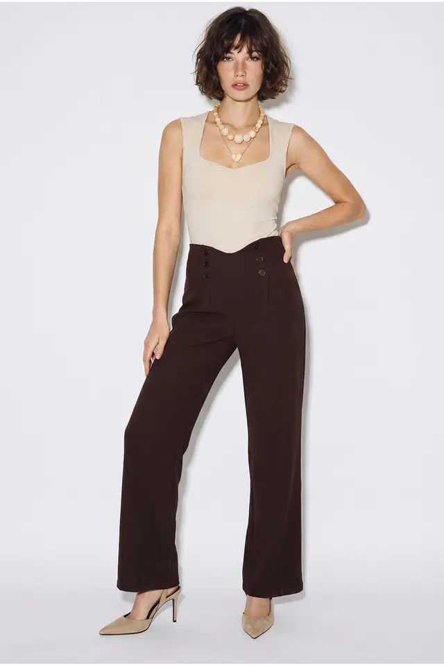 LUCCI Women's Straight-Leg Pants