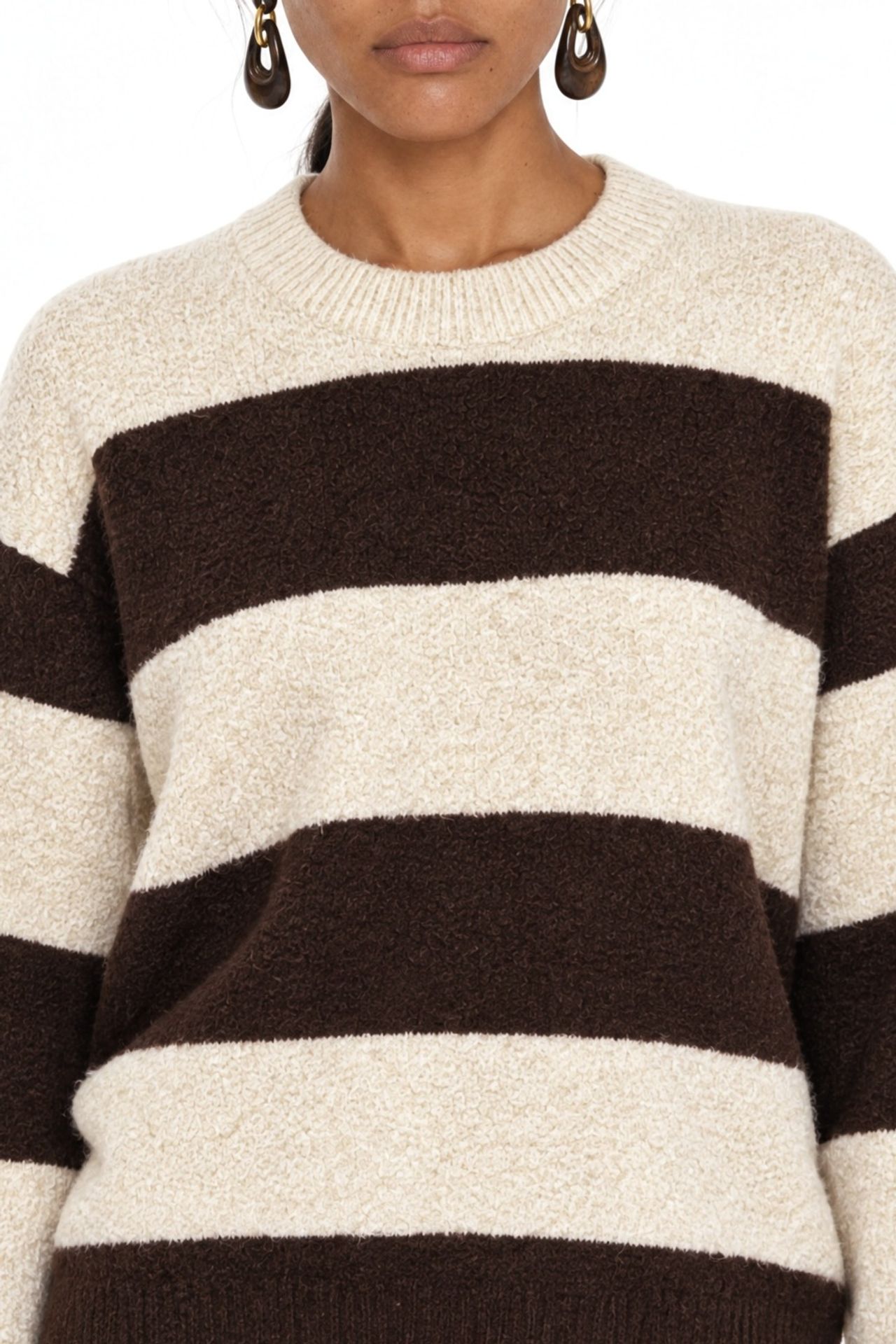 MIXRAY Women's Wool-Blend Sweater 3