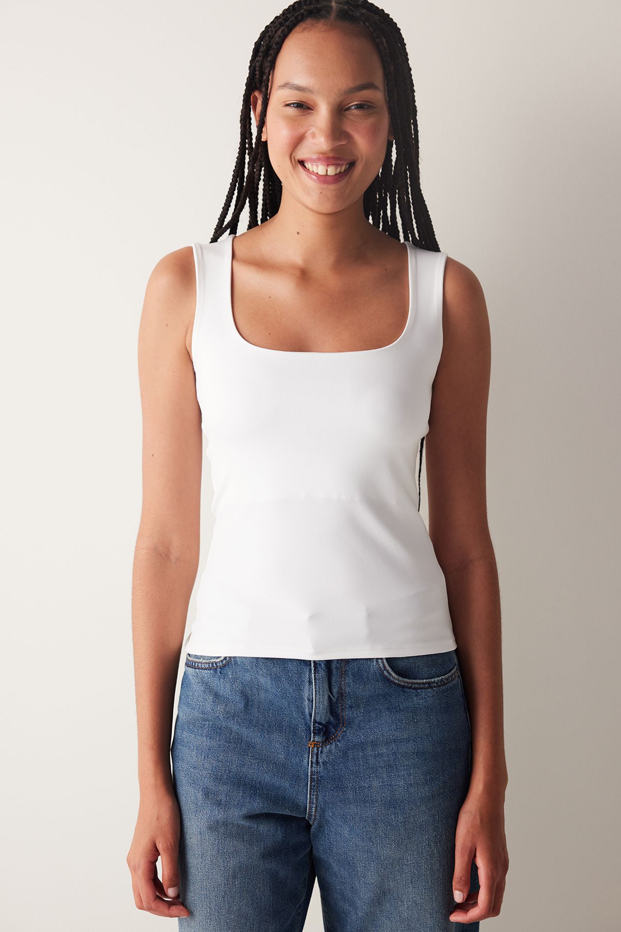 PENTI Square Neck Strappy Top 1