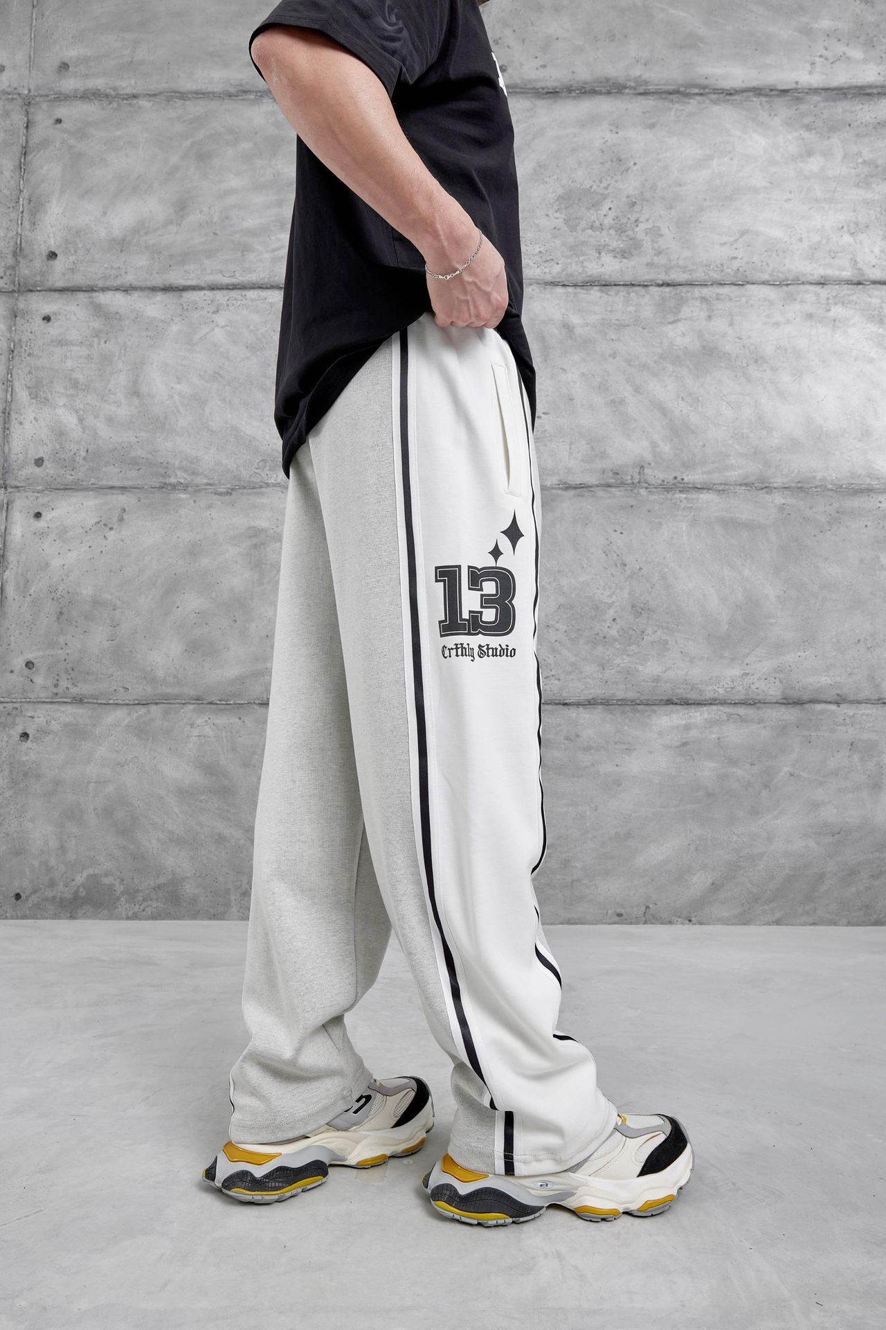 NOMARC Bol Geniş Paça İpli Jogger Pantolon 6