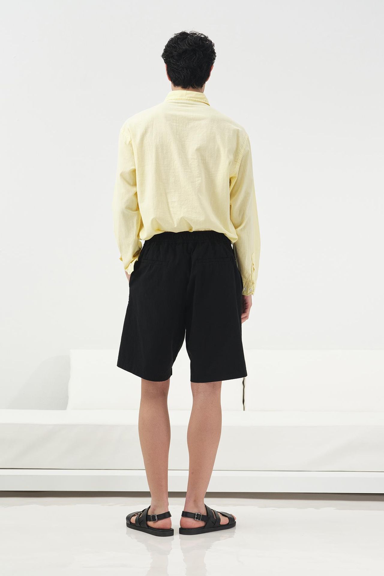 GIESTO Men’s cotton poplin tailored shorts 4