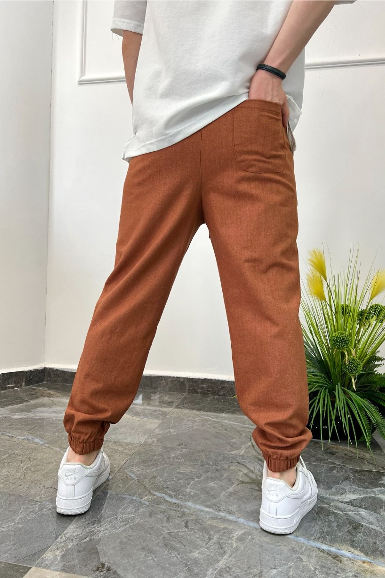 NOMARC Büzme İpli Uzun Jogger Pantolon 3