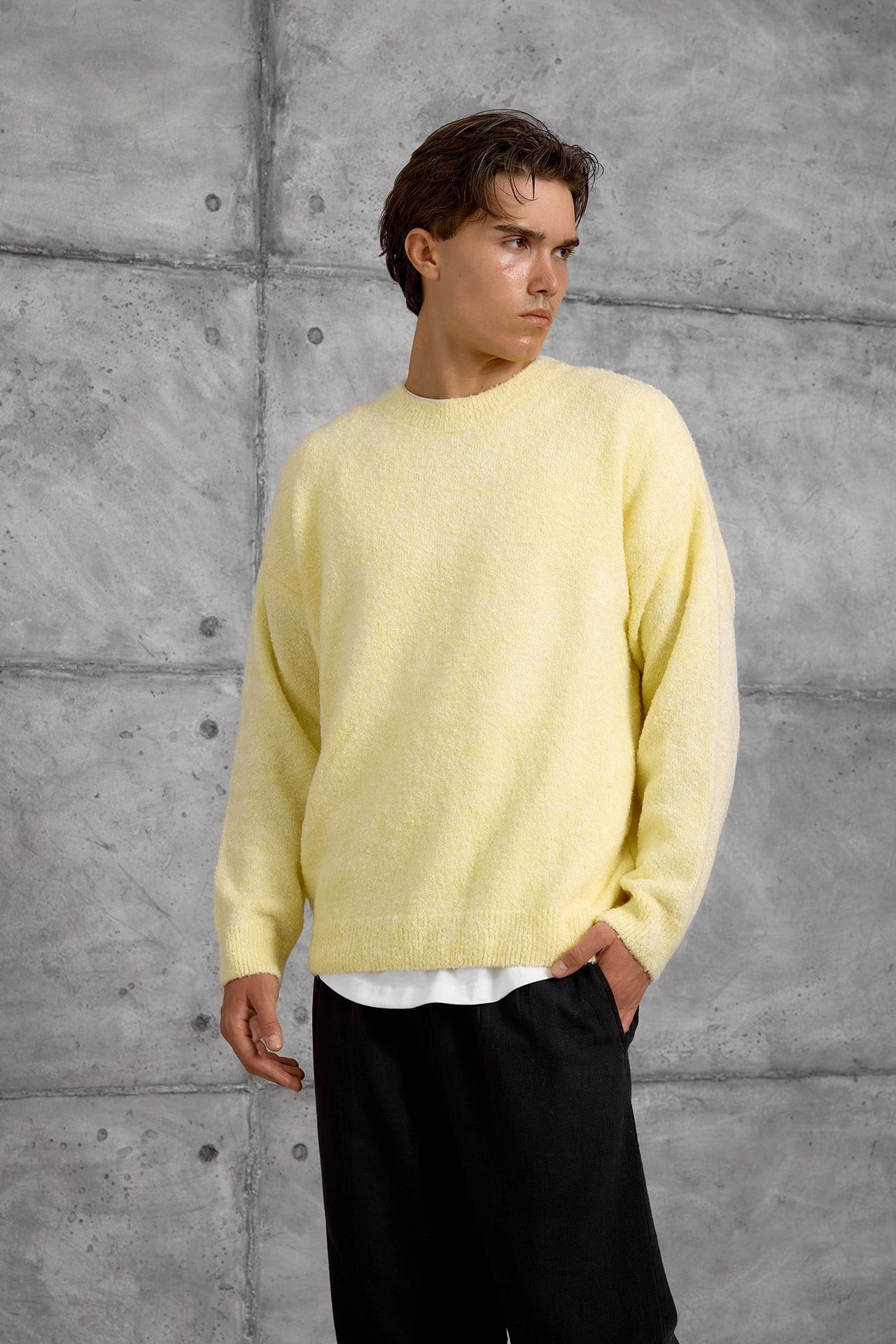 NOMARC Regular Fit Bisiklet Yaka Kazak 1
