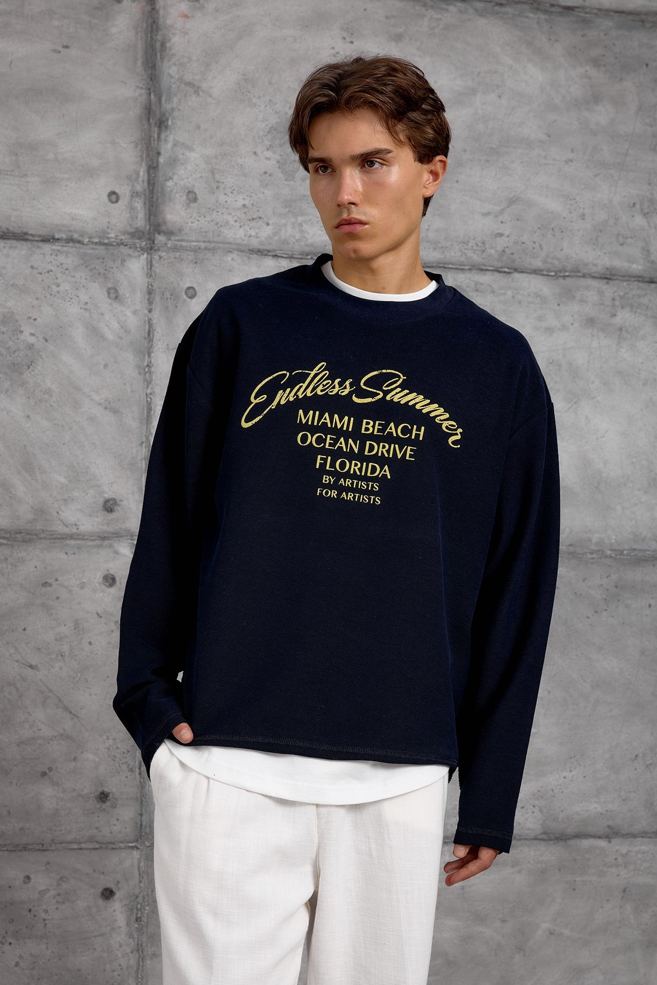 NOMARC Rahat Bisiklet Yaka Sweatshirt 6