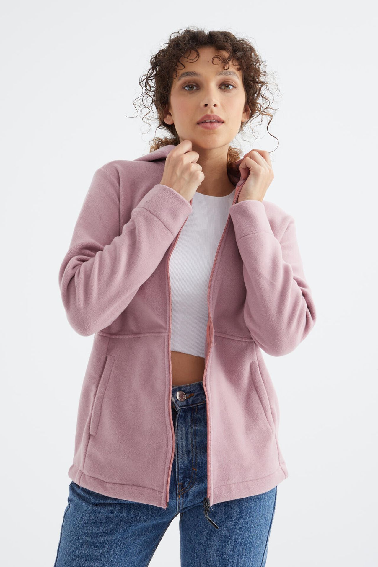 TOMMY Women's Hooded Zip Sweatshirt 3