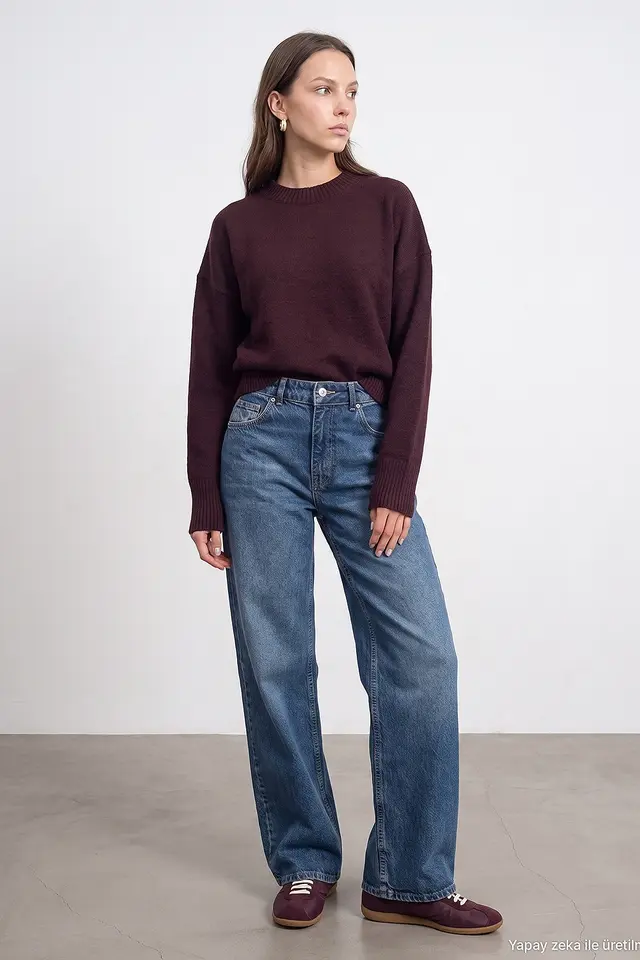 DILVIN Women's Cotton Jeans