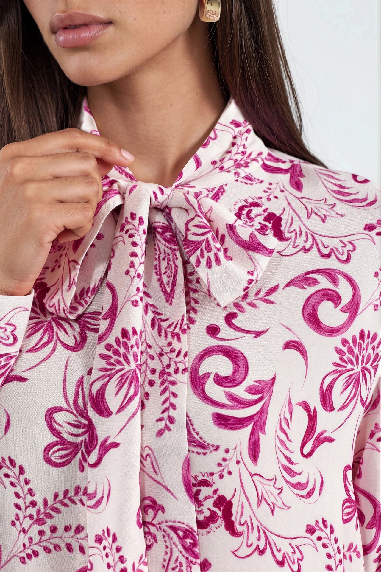 BDART Long Floral Viscose Shirt 4