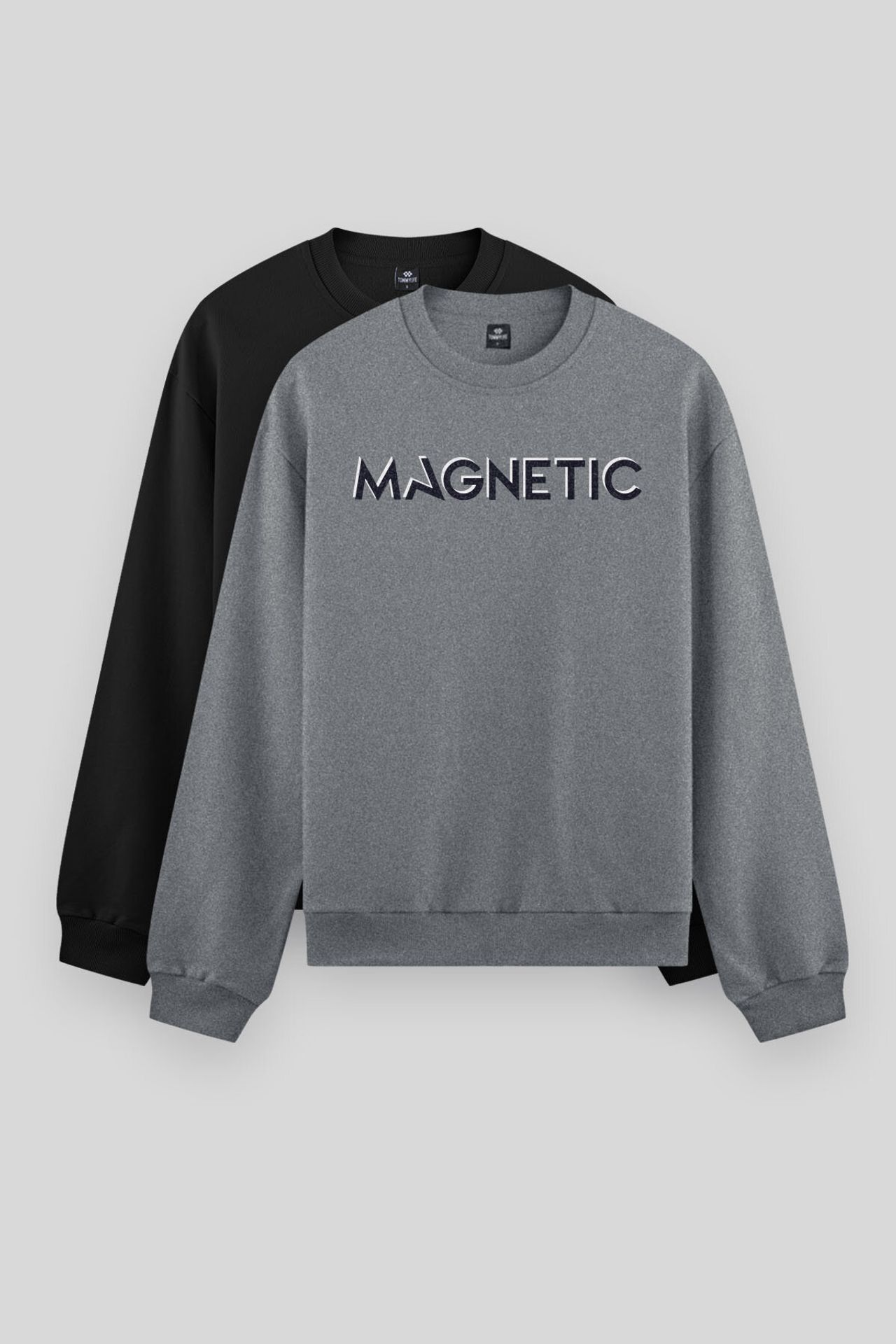 TOMMY Printed Crew Neck Sweatshirt 1